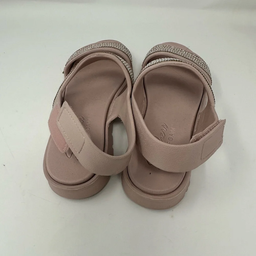 Sketcher Memory foam Embellished Sandals - Picture 3 of 6